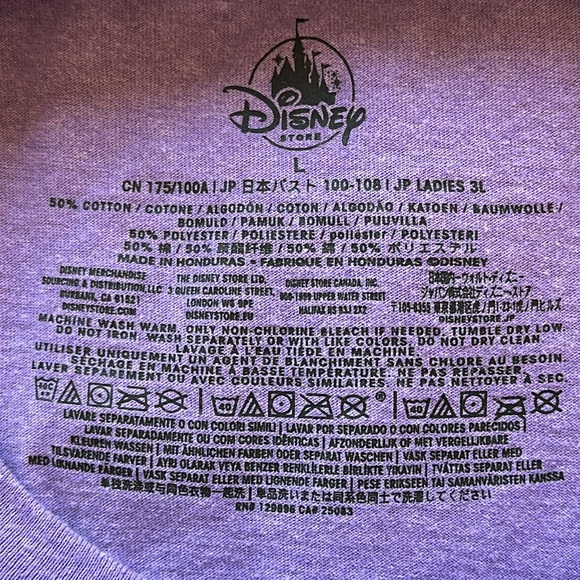 Disney lavender Guardians of the Galaxy Vol. 2 T-shirt, size L - Picture 6 of 6